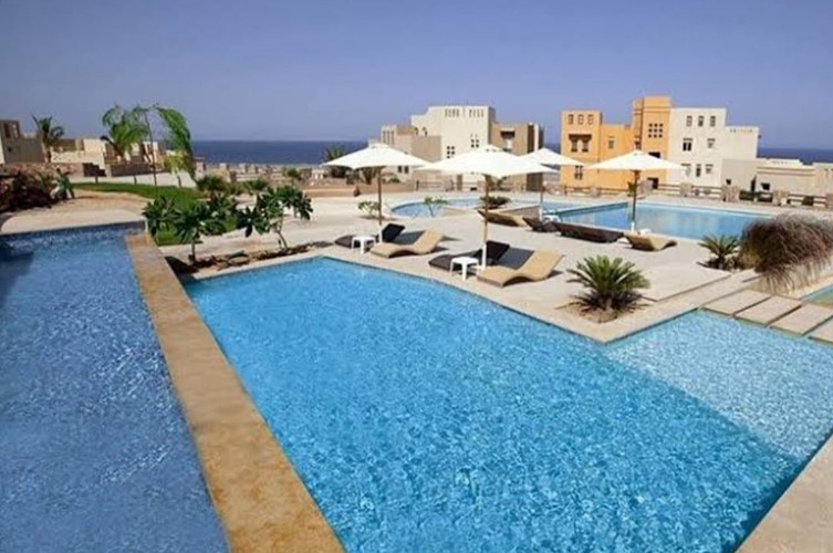 2-Schlafzimmer Wohnung mit Meerblick-Sahl Hasheesh-Hurghada-Ägypten